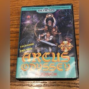 Sega Genesis Arcus Odyssey Game